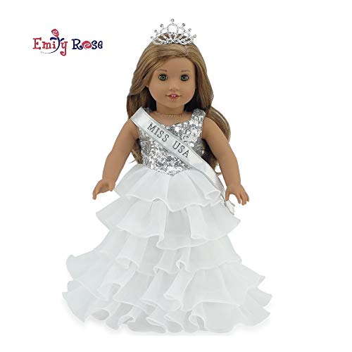 Emily Rose 18 Inch Doll Clothes for American Girl Doll | Ball Gown