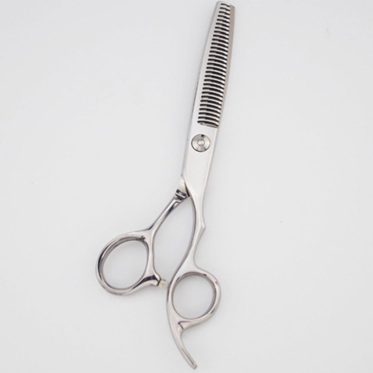 3 Piezas Tijeras para Cabello de Acero Inoxidable, Tijeras de Corte y Peinado, Plata, Corte Preciso y Uniforme, Uso Doméstico y Barbería Profesional, para Hombres y Mayores