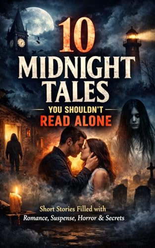 10 Midnight Tales You Shouldn’t Read Alone: Short Stories Filled with Romance, Suspense, Horror  Secrets (English Edition)