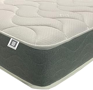 Wilson Beds - Memory Foam and Spring Mattress With Grey Border (4ft6 Standard Double (135 x 190cm))