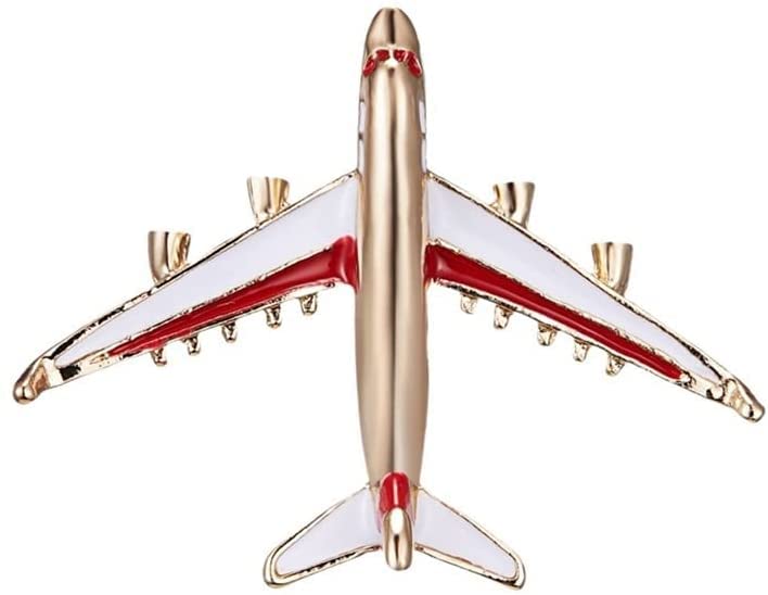 Insignia de avión clip anti-caída para fijar ropa sin daños