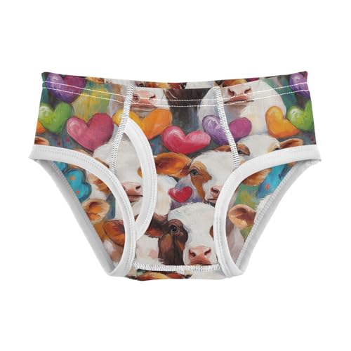 Wusikd Cute Calves Boys' Underwear Cotton Boys Briefs Soft Toddler Underwear 2T