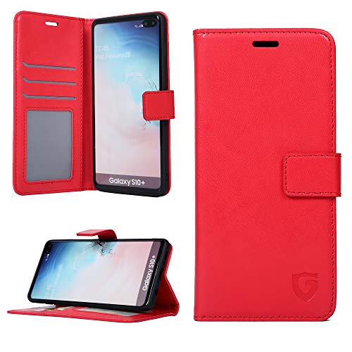 HTC One M8 Étui en Cuir Synthétique avec Couture De Mode Stand Et Logo Métalique De Protection -Couleur: Or + Gorilla Glass