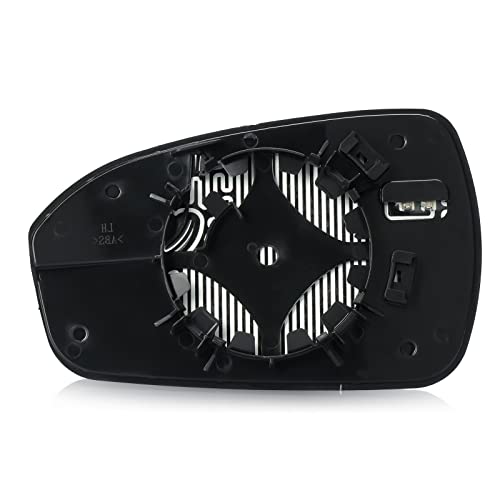 Right Passenger Side Mirror Glass Replacement for 2013 2014 2015 2016 2017 2018 2019 2020 Ford Fusion Heated Mirror Replace DS7Z17K707B