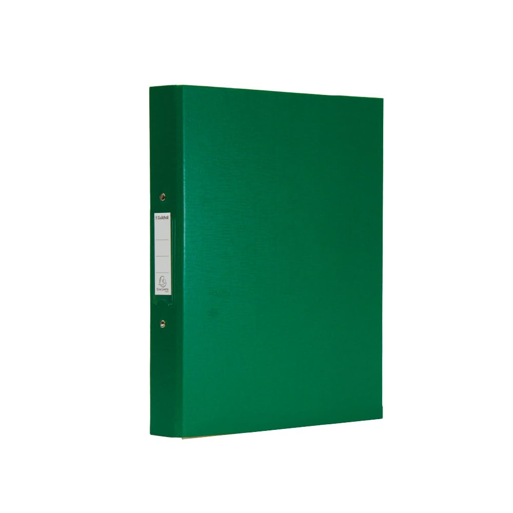 Exacompta Guildhall A4 Ring Binder, 2 Ring - Green
