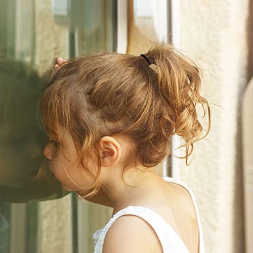 1000 Pezzi Mini Nero Elastici Gomma Elastici