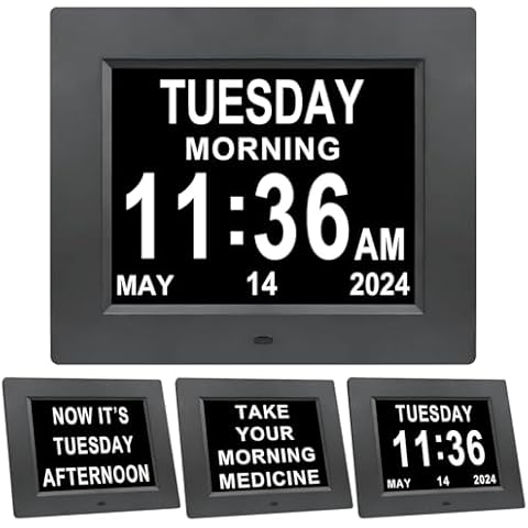 Jaihonda Large Digital Clock for Seniors Cover