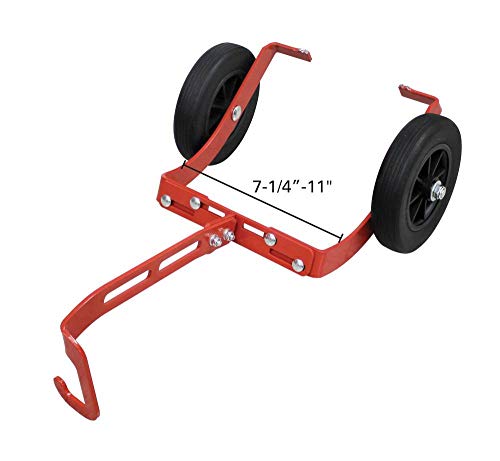 Extreme Max 5800.2018 Pro Series Adjustable Snowmobile Dolly System #TOP1