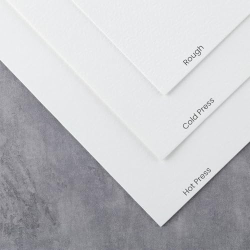 Papel de acuarela para pintar formatos grandes en el estudio creativo con técnicas mixtas 8
