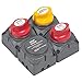 BEP 716-SQ-140A-DVSR Square Battery Distribution Cluster for Single Engine with Two Battery Banks