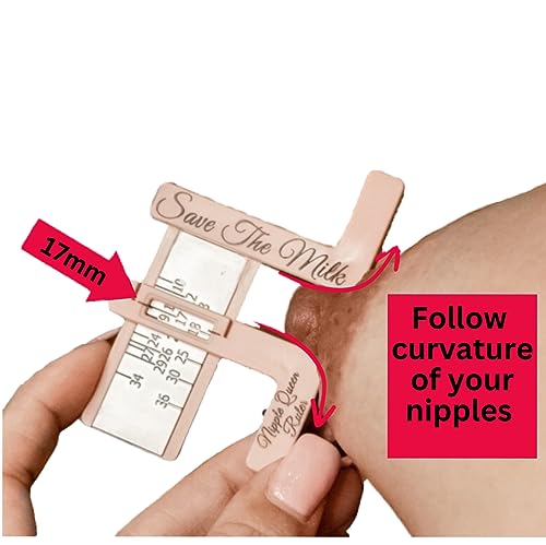 Herramienta medidora para pezones Nipple Queen Ruler miniatura 5
