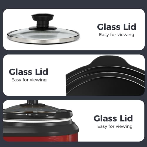 Doubleslowcookerbuffetserverandwarmerssmallslowcookerwith3individualadjustabletempdishwashersafedualceramicpotstotal25quartsred Urban Country Home Decor Double slow cooker buffet server and warmers small slow cooker with 3 individual adjustable temp dishwasher safe dual ceramic pots total 25 quarts red urban country home decor