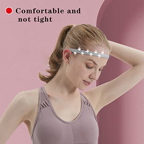 6 Pièces Bandeau Sport Homme Elastique Cheveux Antidérapant Pour Yoga Football Jogging Femmes Hommes