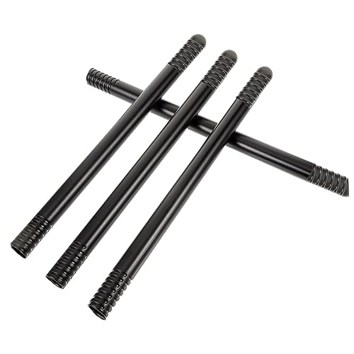 KICHOUSE 4pcs Halloween Witch Broomstick Accessories Wizard Broom Rod Wizard Broom Stick Witch Broom Stick Wicked Broom Rod Witch Broom Pole Replacement Cleaning Broom Handle Plastic