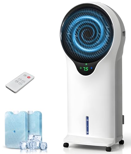 EXNOS 3-in-1 Evaporative Air Cooler - Portable Swamp Cooler Air
