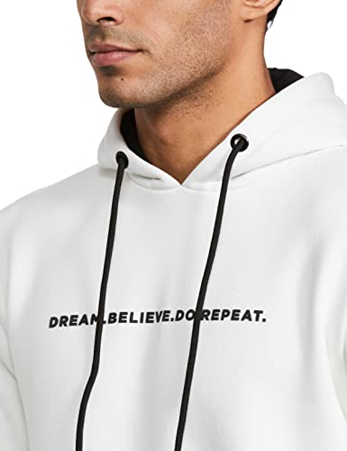 Image of Amazon Brand - Symbol Men's Cotton Blend Hooded Neck Regular Fit Sweatshirt