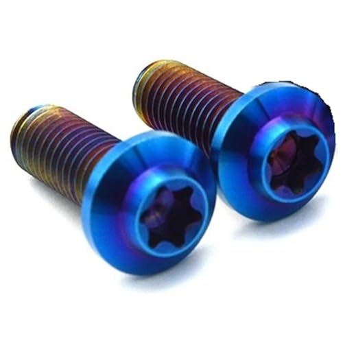 ���A�E�u���[�L�f�B�X�N M8 X22mm �u���[�L�f�B�X�N���[�^�[���t���{���g HONDA�ɓK�� YAMAHA�ɓK�� SUZUKI�ɓK�� BMW�ɓK�� KAWASKI�ɓK�� �u���[�L�f�B�X�N���[�^�[(2PS Blue)