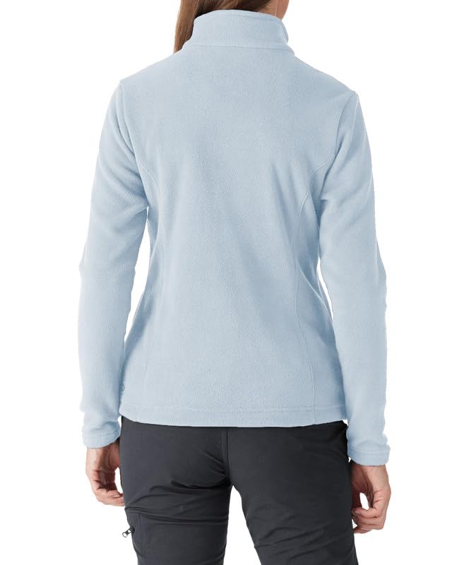 Outdoor Ventures Womens Fleece Jackets Ladies Lightweight Warm Full Zip Coat Soft Outerwear Running Jacket With 4 Large Pockets - Image 5