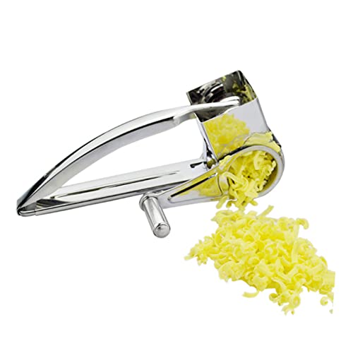 Set de 5 Ralladores Giratorios de Acero Inoxidable para Queso miniatura 7