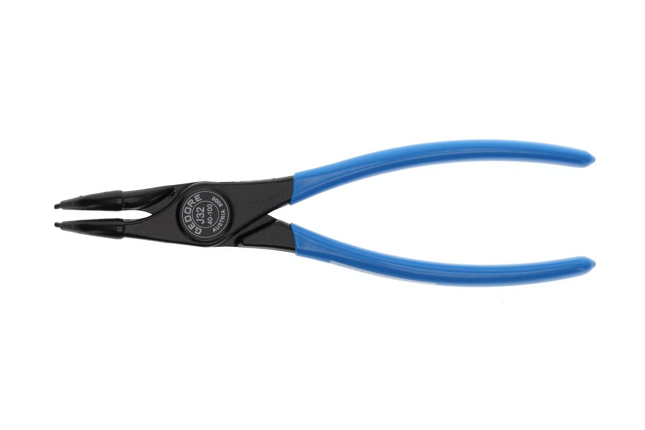 GEDORE 8000 J 32 Circlip Pliers for Internal retaining Rings, Angled 45 Degrees, 40-100 mm