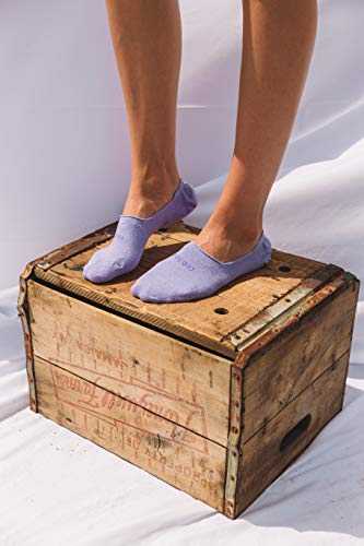 Image of Odd Sox - Basix Large No Show Socks - Soft Cotton Blend Low Profile Athletic Fit - Pastel & Bright Colors
