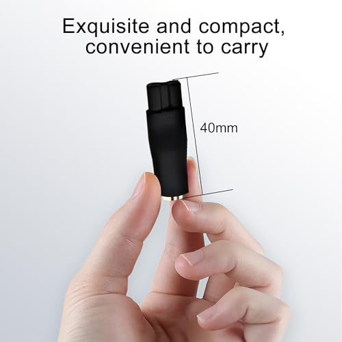 AQSQWQ 8 Stück 5V USB Netzkabel Kabel Rasierer Ladegerät Ersatz-Netzteil-Ladegerät, Multifunktions USB Adapter Set für alle Arten von Rasierern, Haarschneidern und Anderen Ladekabeln