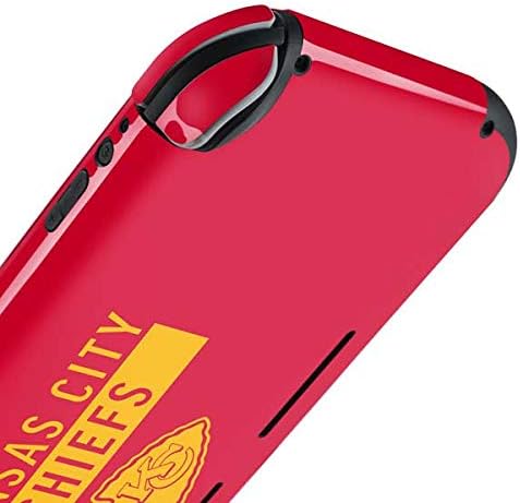 Skinit Decal Gaming Skin Compatible with Nintendo Switch Lite - Officially Licensed NFL Kansas City Chiefs Red Performance Series Design