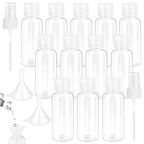 🧴2 modi d'uso: ti forniamo 2 piccoli imbuti per iniettare vari liquidi, che non solo sono più comodi da usare, ma risparmiano anche la lozione ed evitano gli sprechi. I nostri cappucci sono pronti per l'uso quando si conservano liquidi densi come creme solari, creme, oli essenziali, ecc. Quando riempi l'acqua puoi installare il nostro piccolo ugello, che produce una nebbia molto fine e uniformemente distribuita.