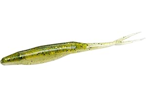 Zoom Baits for Bass Fishing: Salty Super Fluke Bait-Pack of 10