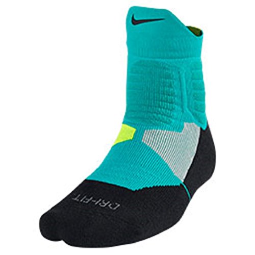 Nike Hyper Elite Basketball, Turq, black and grey, Medium