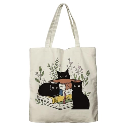 Cadeau pour les amateurs de chats Tote bag pour femmes avec impri...