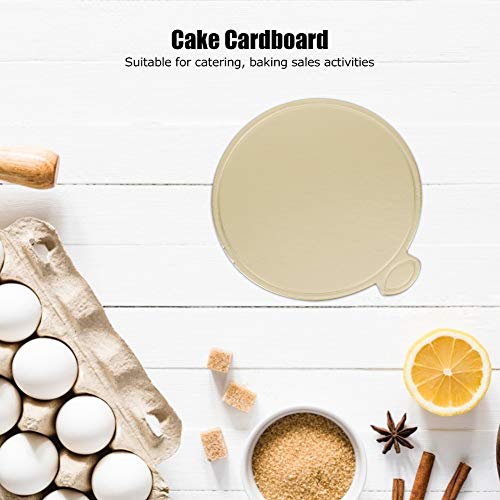 Bandeja desechable para tartas dorada para evitar roturas de postres al servir en caterings 6