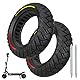 D8L 255 x 80 Vollgummireifen 80/65-6 Reifen für Zero 10X/kaabo Wolf Warrior/Mantis 10 Elektroroller 10 Zoll 10 x 3 vorne oder hinten Ersatzreifen 2PCS