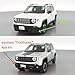 NARPES Front Bumper Lip Splitter Compatible with Jeep Renegade 2015-2018 Accessories Under Chin Spoiler Body Kit Add On Not for Trailhawk ABS Material Gloss Black