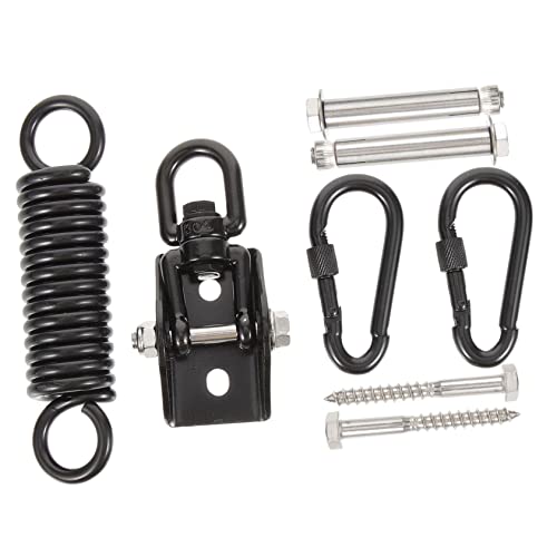 ifundom 1 Set Heavy Duty Suspension Hook Bracket for Heavy Bags Hammocks Resistance Trainers Easy to Install for Use Durable Design for Smooth Rotation