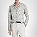 John Varvatos Men's Ross Shirt, Grey Mist