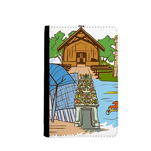 Porte-monnaie passeport voyage et étui porte-cartes Singapore