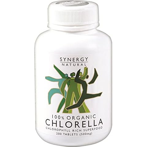 Synergy Natural Organic Chlorella - 200 tablets Cover