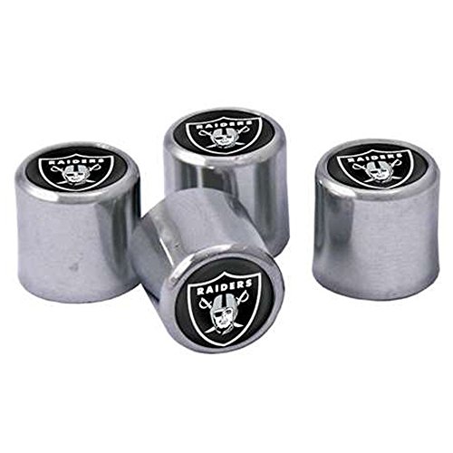 Las Vegas Raiders Valve Stem Covers