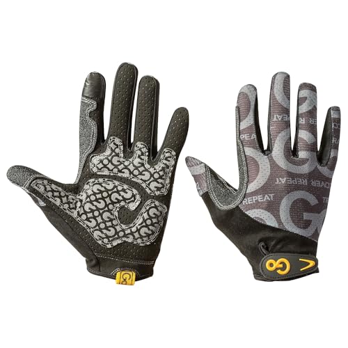 GoFit GF-GTCFF-M Go Grip Full-Finger Training Gloves (Medium)
