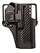 BLACKHAWK Serpa CQC Carbon Fiber Appliqu? Finish Concealment Holster, Size 41, Right Hand, (Ruger SR9 with Applique)