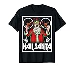 Hail Santa Heavy Metal Christmas Shirt
