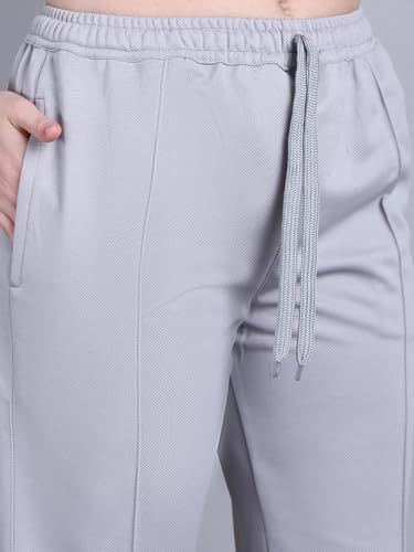 Image of Mack Jonney Solid| Relaxed Fit | Cotton Trackpant for Women-M27