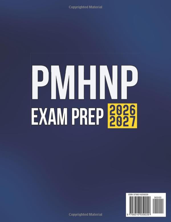 Image of PMHNP Certification Exam Prep: The All-in-One Study Guide to Get Ready in No Time and Pass Your Boards With Confidence | 1600+ Test Questions, Detailed Rationales, Intensive Reviews and 10 Mock Exams