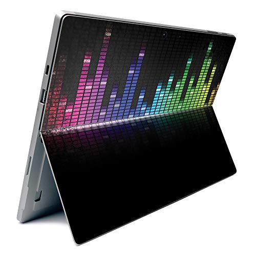 Image of MightySkins Carbon Fiber Skin for Microsoft Surface Pro 7 - Keep The Beat | Textured Carbon Fiber Finish | Easy to Apply, Remove, and Change Styles | Made in The USA