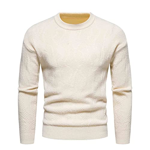 Muscularfit Mens Sweaters Slim Fit Long Sleeve Knitted Sweaters Lightweight Crewneck Sweater Casual Knitted Pullover Sweaters2