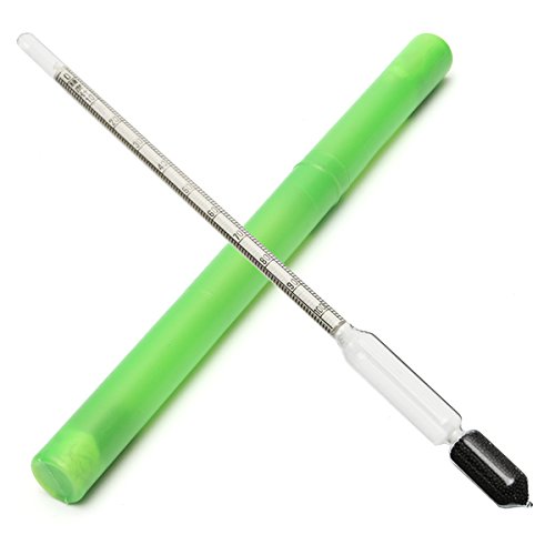 Preisvergleich Produktbild MYAMIA 255Mm Glas Hydrometer Für Hausbrauen Alkohol Bier Weinherstellung