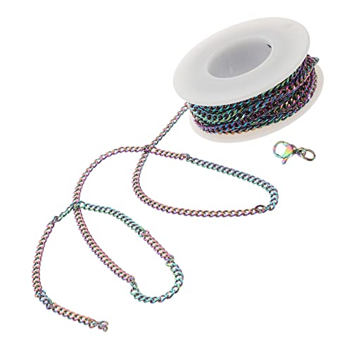 Chaîne en acier inoxydable 304 pour création de bijoux DIY - 8