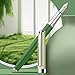 Metal Fountain Pens Fine Nib with BONUS10 Black Ink Cartridges, 0.5mm Fine Nib Fountain Pen Smooth Writing Luxury Calligraphy Pen Office School Supplies Gift (Green)