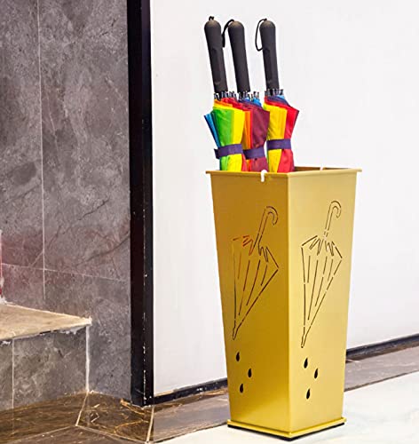 Porte-parapluie rectangulaire compact bureau et maison design discret - 3